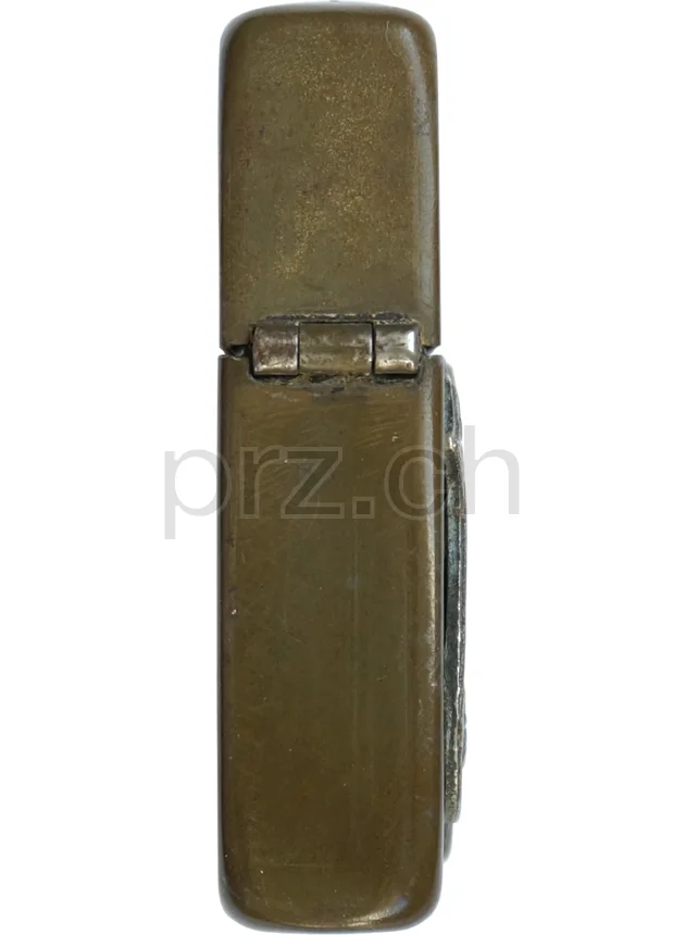 Green Finish – Camp Perry Ohio, Modell three barrel hinge, flat bottom, Jahr 1943 - 45, Ansicht 3