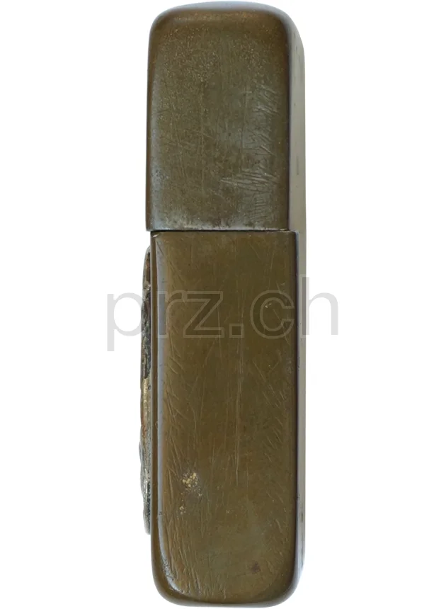 Green Finish – Camp Perry Ohio, Modell three barrel hinge, flat bottom, Jahr 1943 - 45, Ansicht 4