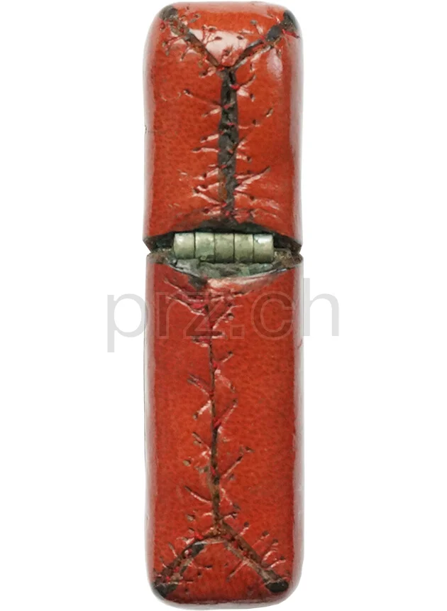 Leather – Star of David, Modell five barrel hinge, Jahr 1949 - 51, Ansicht 5