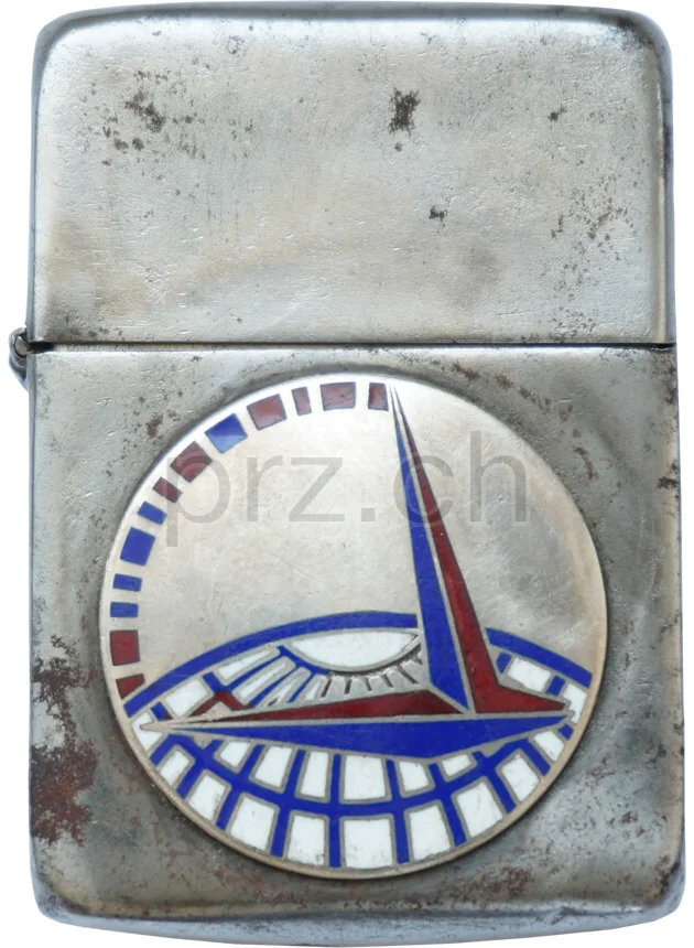 U.S. Army aide-de-camp – Air Transport Command, Modell four barrel hinge, flat bottom, Jahr 1942 - 43, Rückseite