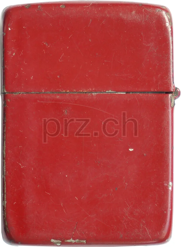 Red Finish, Modell three barrel hinge, round bottom, Jahr 1943 - 45, Ansicht 2