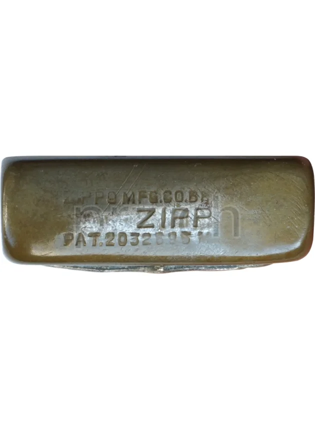 Green Finish – Camp Perry Ohio, Modell three barrel hinge, flat bottom, Jahr 1943 - 45, Vorderseite