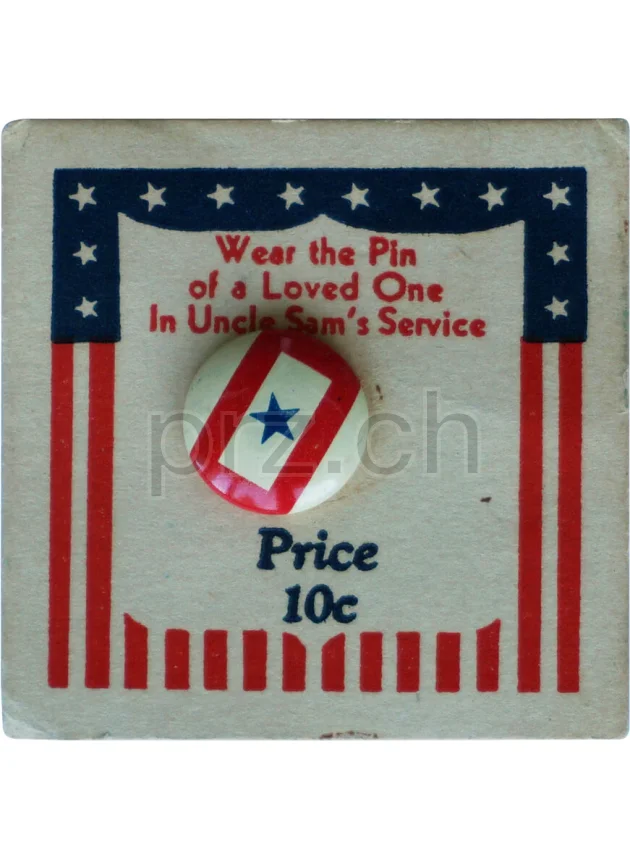 U.S. Army Shield, Modell three barrel hinge, round bottom, Jahr 1943 - 45, Ansicht 3